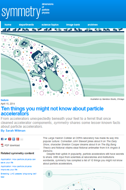 Ten things you might not know about particle accelerators